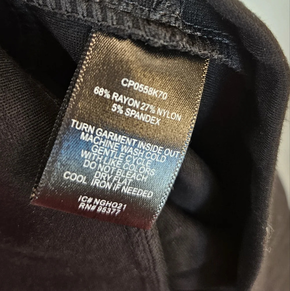 Sanctuary Womens Ponte Black Jeggings Sz XL Ultimate Comfort & Stretch Thick. - Picture 11 of 11